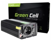 Przetwornica Samochodowa Green Cell ® 12V do 230V, 300W/600W Pełna Sinusoida